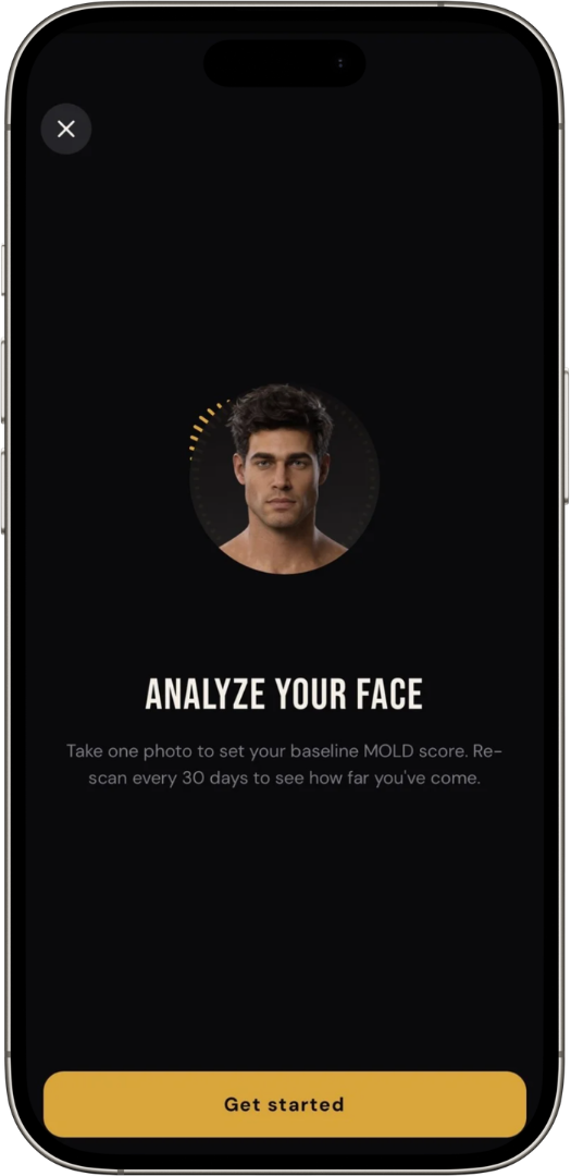 MOLD app — score and progress screen